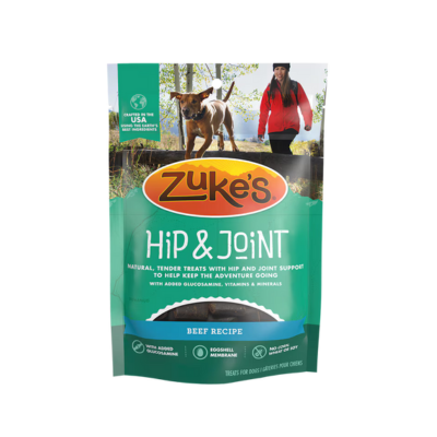 Zukes Hip Action Treats 6oz Beef