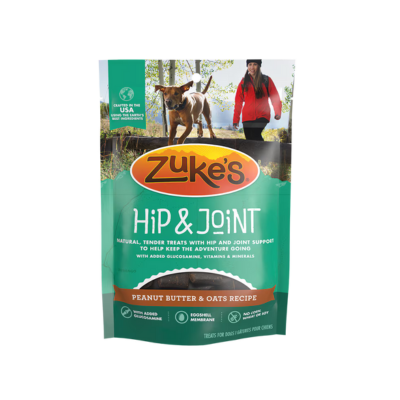 Zukes Hip Action Treats 6oz Peanut Butter