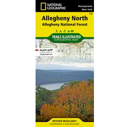 Allegheny National Forest Map - Allegheny North