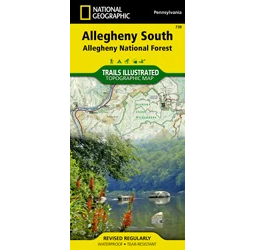 Allegheny National Forest Map - Allegheny South