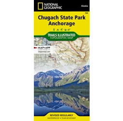 Chugach State Park Anchorage Anchorage Map