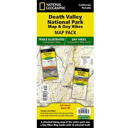 Death Valley Day Hikes & National Park Map Pack Bundle