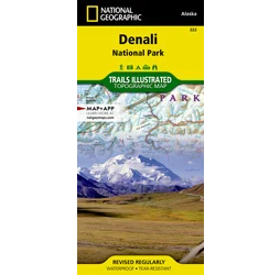 Denali National Park and Preserve Map