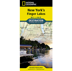 New Yorks Finger Lakes Map