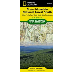 Green Mountain National Forest South T.I. Topographical Map