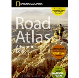 Road Atlas 2024: Adventure Edition - United States, Canada, Mexico