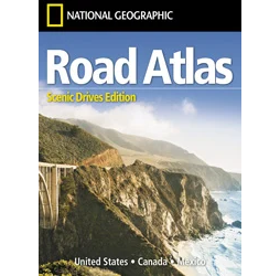 Road Atlas 2024: Scenic Drives Edition - United States, Canada, Mexico