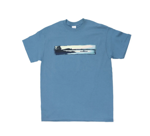 Men's Kayak Silhoutte  T-Shirt