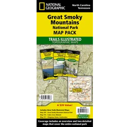 Great Smoky Mountains National Park Map Pack Bundle